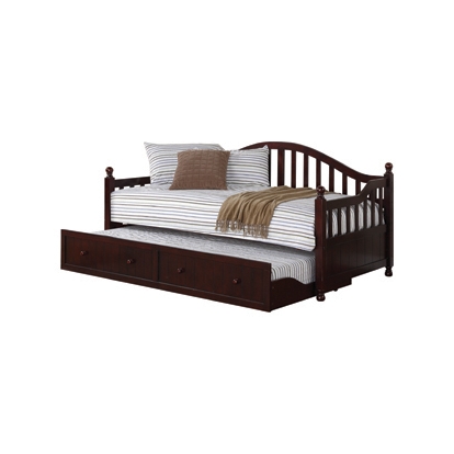 Coaster Dan Ryan Arched Back Twin Daybed with Trundle Cappuccino