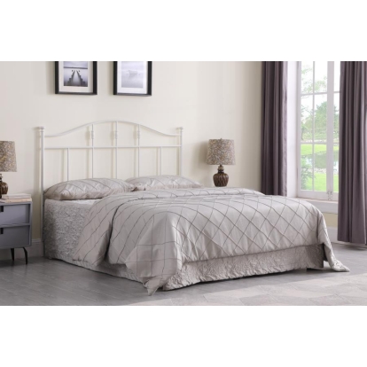 Coaster Loane Full/Queen Metal Arched Headboard White Model 300183QF