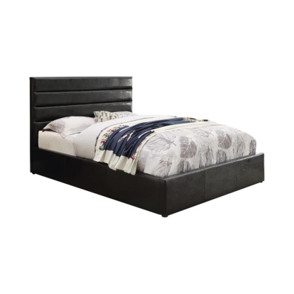 Coaster Riverbend Full Upholstered Storage Bed Black Model 300469F