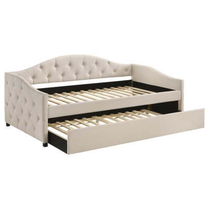 Coaster Sadie Upholstered Twin Daybed with Trundle Model 300639