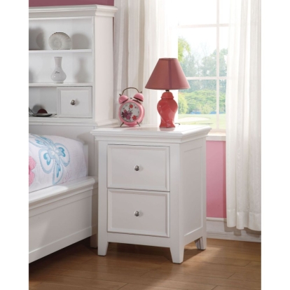 ACME Lacey Nightstand With 2 Drawers Model 30599