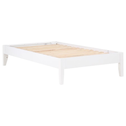 Coaster Hounslow Platform Twin Bed White Model 306128T
