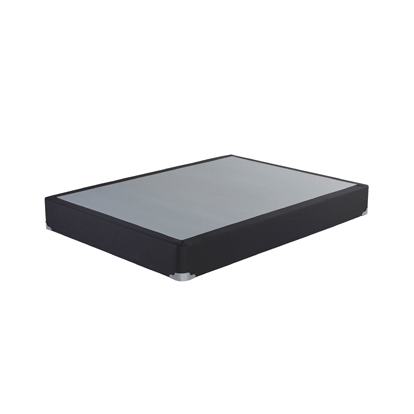 Coaster Thiago 2-piece Upholstered Eastern King Foundation Charcoal Grey