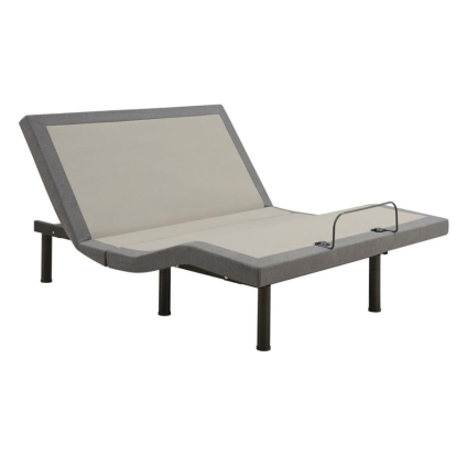 Coaster Negan California King Adjustable Bed Base Grey and Black Model 350132KW