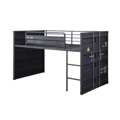 ACME Cargo Twin Loft Bed With Slide Model 38305