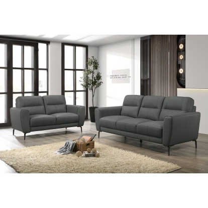 Poundex 2-Piece Sofa Set Model F8419