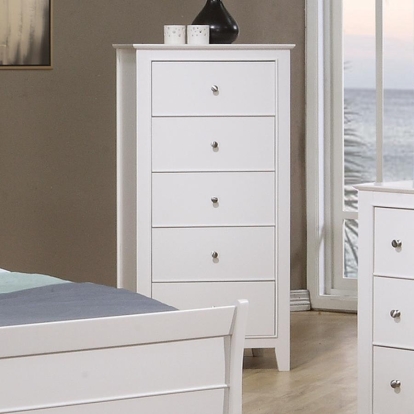 Coaster Selena 5-drawer Chest Buttermilk Model 400235