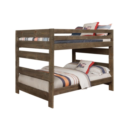 Coaster Wrangle Hill Full over Full Bunk Bed Gun Smoke Model 400833