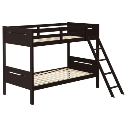 Coaster Littleton Littleton Twin/Twin Bunk Bed Espresso Model 405051BRN