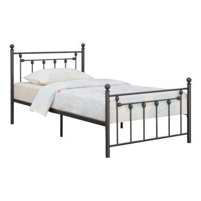 Coaster Canon Metal Slatted Headboard Platform Bed