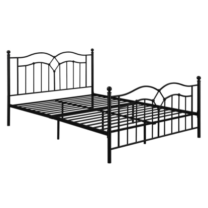 Coaster Klossen Metal Queen Bed Black Model 422763Q