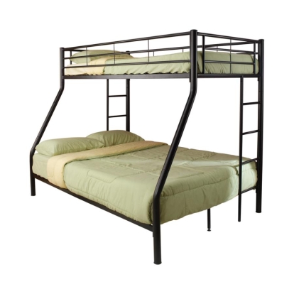 Coaster Hayward Twin over Full Bunk Bed Black Model 460062B
