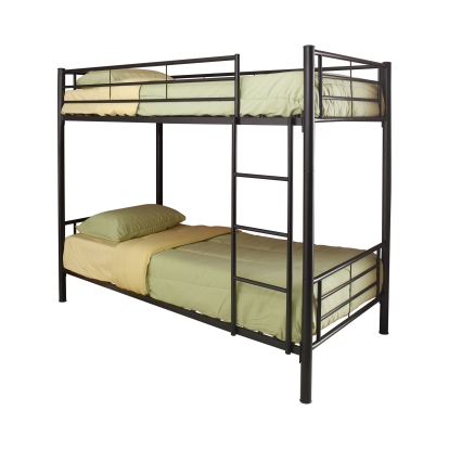 Coaster Hayward Twin over Twin Bunk Bed Black Model 460072B