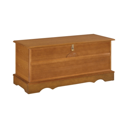 Coaster Paula Rectangular Cedar Chest Honey Model 4695