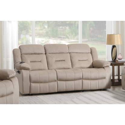 Poundex Manual Reclining Sofa Model F8799