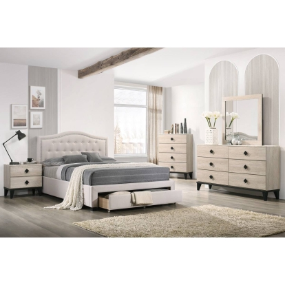Poundex Queen Bed Model F9529Q