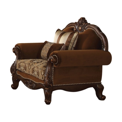 ACME Jardena Chair With 2 Pillows(Same Lv01593) Model 50657