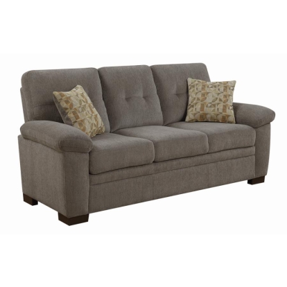 Coaster Fairbairn Upholstered Sofa Oatmeal Model 506581