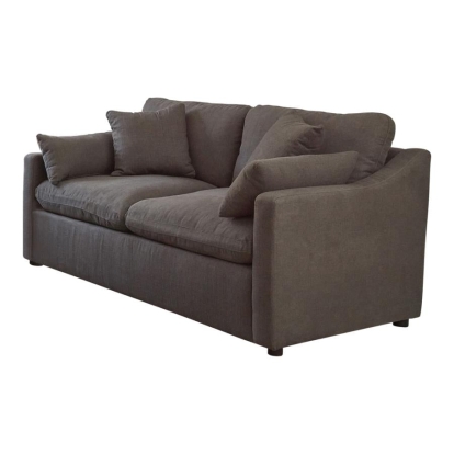Coaster Contrary Reversible Cushion Loveseat Charcoal Model 509382