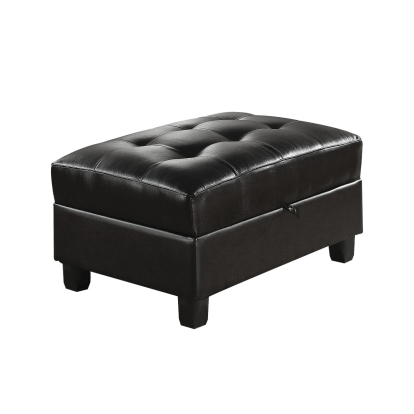 ACME Kiva Ottoman With Storage Model 51197