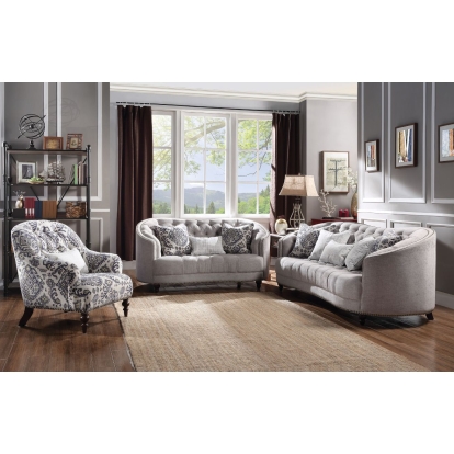 ACME Saira Sofa With 5 Pillows Model 52060