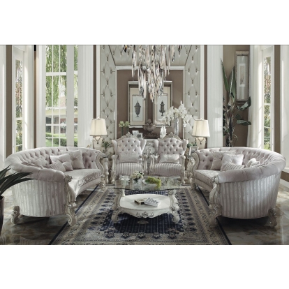 ACME Versailles Sofa With 5 Pillows Model 52085