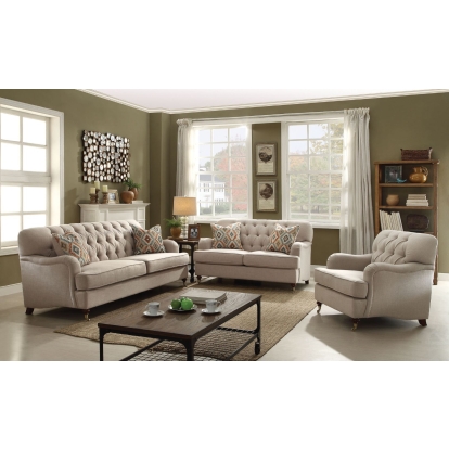 ACME Alianza Sofa With 2 Pillows Model 52580