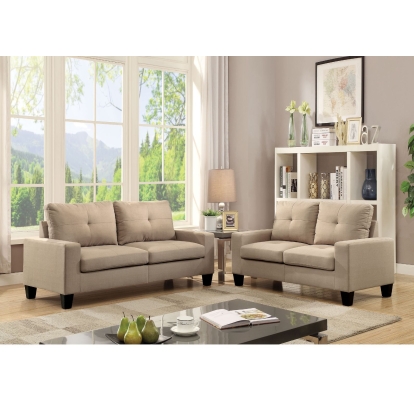 ACME Platinum II Sofa & Loveseat Model 52740