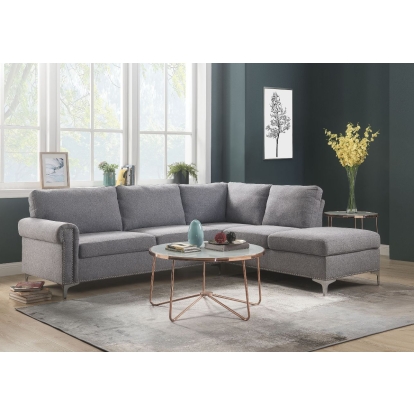 ACME Melvyn Sectional Sofa Model 52755