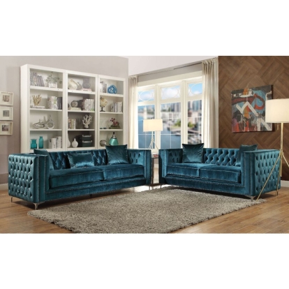 ACME Gillian Sofa With 3 Pillows Model 52790