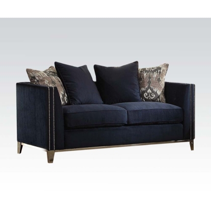 ACME Phaedra Loveseat With 4 Pillows Model 52831