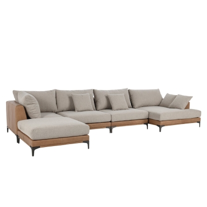 Classic Home SLD Leather Multiple Sizes Parsons Cocoa Model 53007554