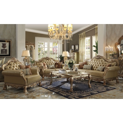 ACME Dresden Sofa With 4 Pillows Model 53160