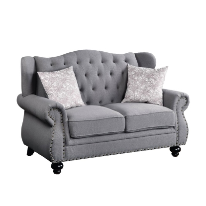 ACME Hannes Loveseat With 2 Pillows Model 53281