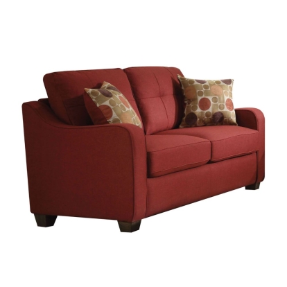 ACME Cleavon II Loveseat With 2 Pillows Model 53561