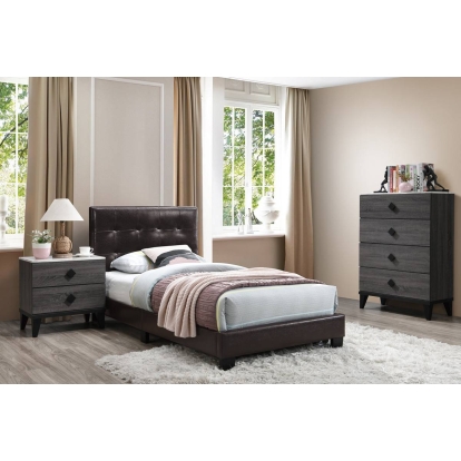 Poundex Twin Bed Model F9566T
