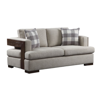 ACME Niamey Loveseat With 2 Pillows Model 54851