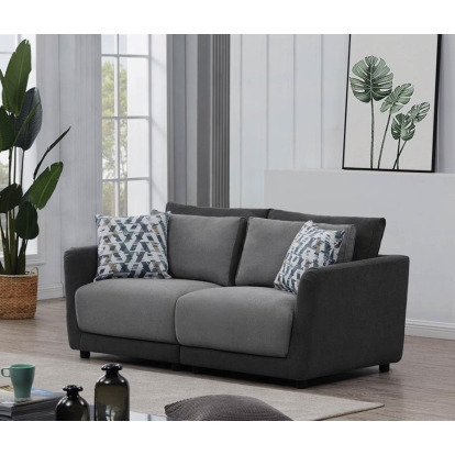 Coaster Seanna Upholstered Right Arm Chair Grey Model 551444RAF