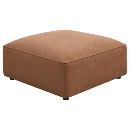 Coaster Jennifer Upholstered Ottoman Terracotta Model 551593