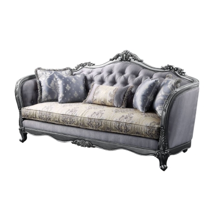 ACME Ariadne Sofa With 5 Pillows Model 55345