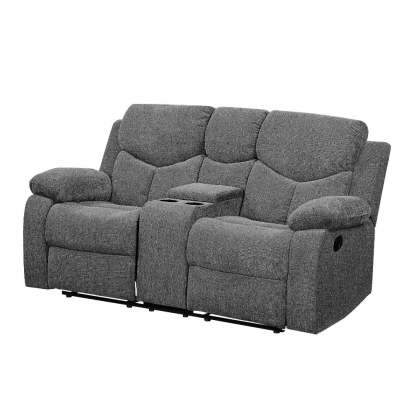ACME Kalen Motion Loveseat With Console Model 55441