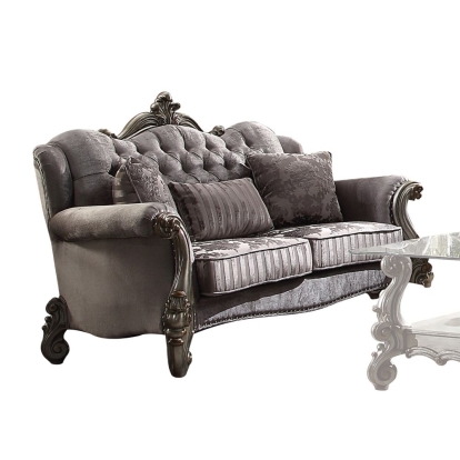 ACME Versailles Loveseat With 3 Pillows Model 56841