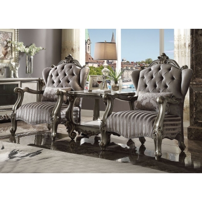 ACME Versailles Chair With Pillow Model 56847