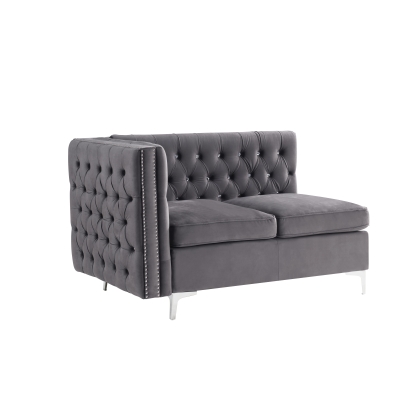 ACME Jaszira Modular - Armless Loveseat With 2 Pillows Model 57371