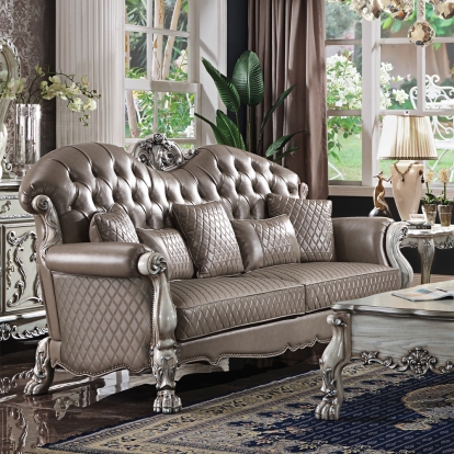 ACME Dresden Sofa With 5 Pillows Model 58175