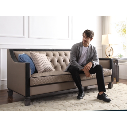 ACME House Beatrice Sofa With 4 Pillows Model 58815