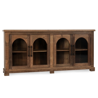 Classic Home Zion Reclaimed Wood 4Dr Cabinet Natural Model 59026957