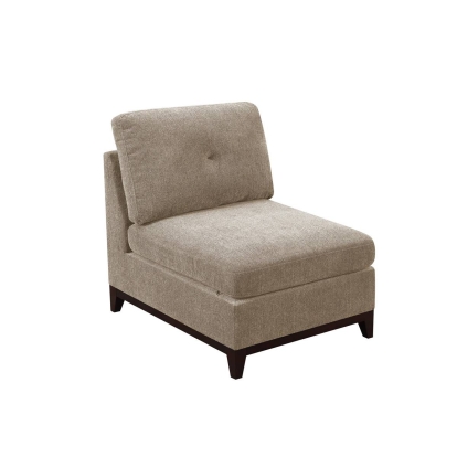 Poundex Armless Chair Model F6482