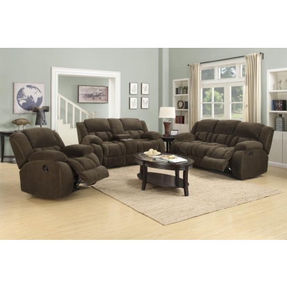 Coaster Weissman Upholstered Tufted Living Room Set Model 601924-S3