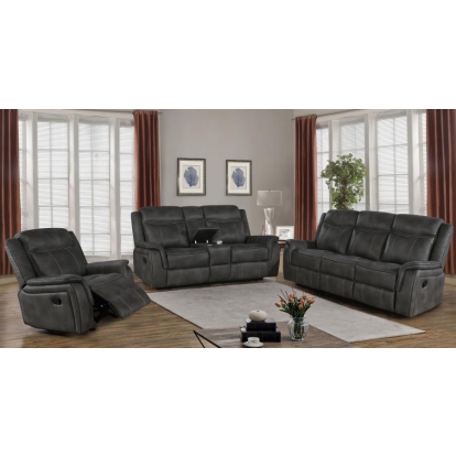Coaster Lawrence Upholstered Tufted Living Room Set Model 603504-S3